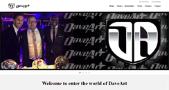 Desktop Screenshot of daveart.com